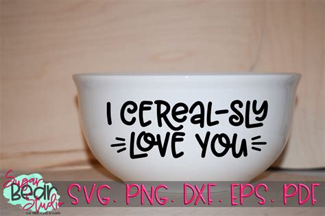 Kitchen & Dining Dining & Serving Cereal-sly Love You Bowls Bowls etna