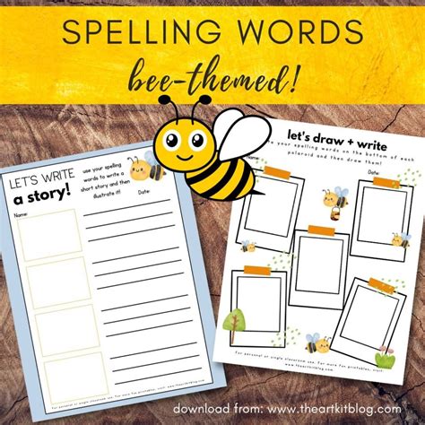 Spelling Bee Contest Worksheet