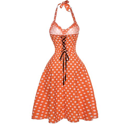 Summer Dresses Women New Maggie Tang 50s 60s Robe Vintage Retro Pin Up Swing Polka Dot