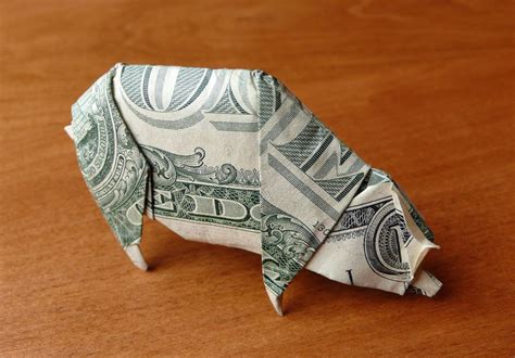 Dollar Bill Origami Race Car Made With Two One Dollar Bills You Got