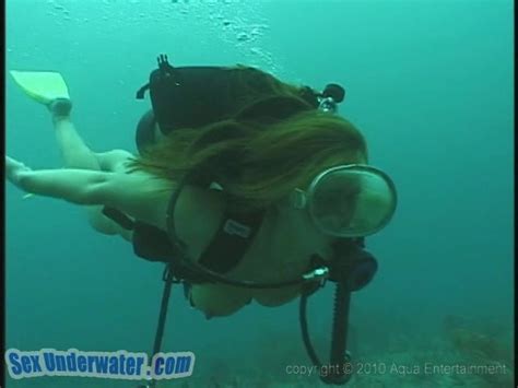 Stunning Underwater Action Of The Sexiest Busty Divers