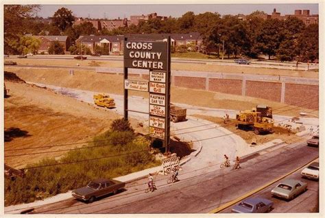 vintage photo of yonkers cross county center