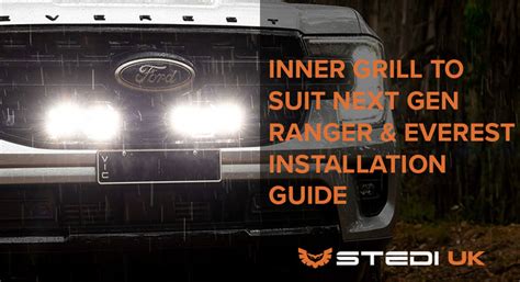 Inner Grille To Suit Next Gen Ford Rangereverest Installation Guide