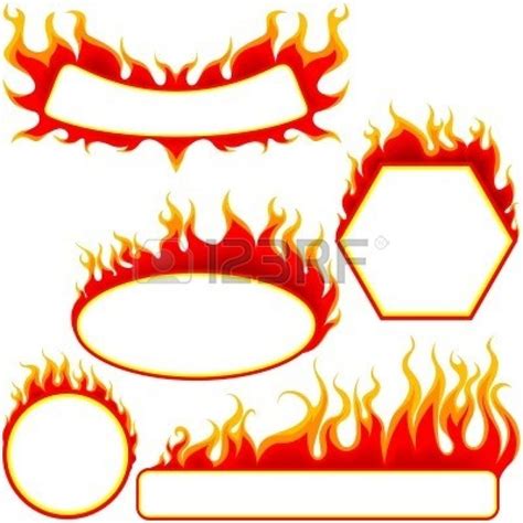 Flame Clipart Border Free Download On Clipartmag