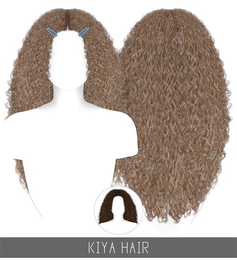 Simpliciaty Kiya Hair Sims 4 Hairs