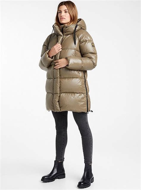 Kiruna Shiny Down Puffer Jacket Kanuk Womens Anoraks And Parkas
