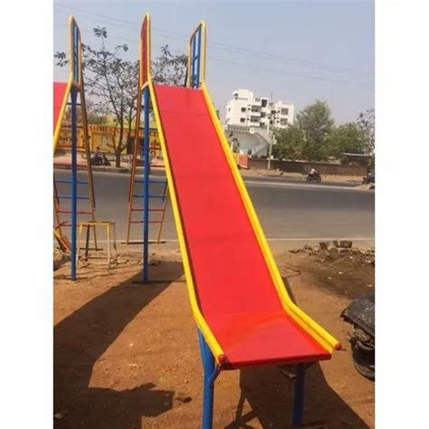 Iron Straight Metal Big Playground Slide Age Group 7 Years Rs 15000