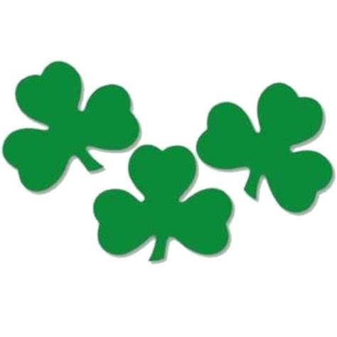 Shamrock Cutouts Party Decoration Supplies Party Decorations Party Card
