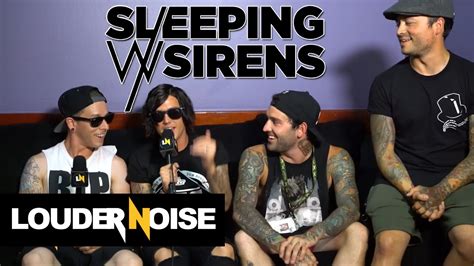 Vans Warped Tour Sleeping With Sirens Talks Crazy Fan Stories Touring Youtube