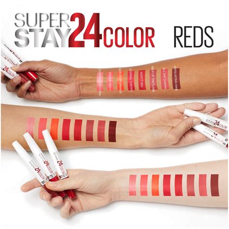Maybelline Super Stay 24 2 Step Liquid Lipstick Makeup Eternal Cherry