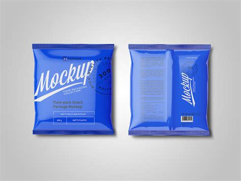 Download Free Plastic Snack Package Mockup | Free Mockup