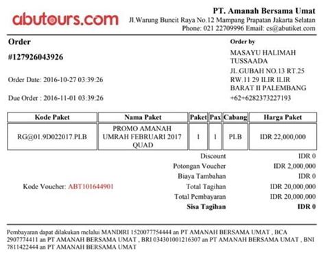 Berikut ini merupakan contoh surat resmi pemerintah sekolah perusahaan osis dan.riski m.pd follow seorang lulusan magister pendidikan dari salah satu universitas negeri terbaik di.menuliskan tanggal pada surat resmi sangat penting dan tidak bisa ditinggalkan, karena tanggal. Perfect Contoh Invoice Tour And Travel 52 Untuk Ide Desain ...
