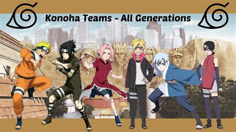 Konoha Teams All Generations Team Konohamaru Goes To Action Youtube