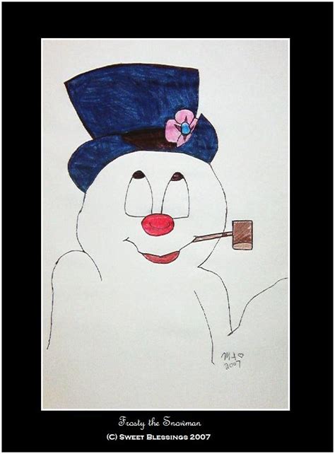 Frosty The Snowman By Sweet Blessings On Deviantart