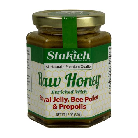 Raw Honey Royal Jelly Bee Pollen Propolis Yates Cider Mill