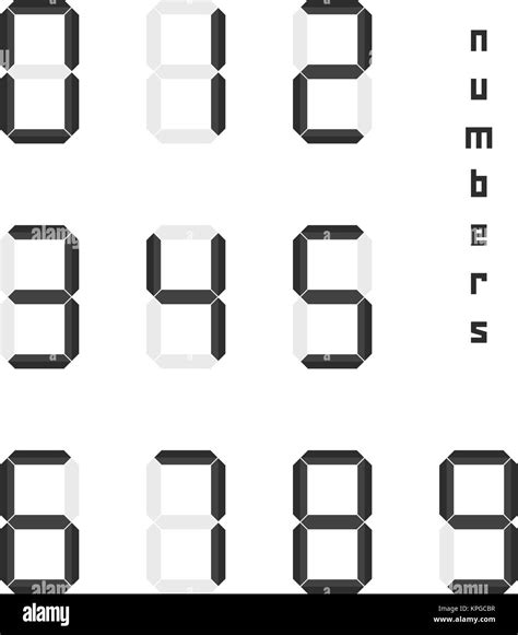 Digital Numbers Display High Resolution Stock Photography And Images