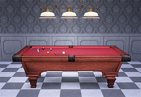 Mod The Sims Victorian Pool Table