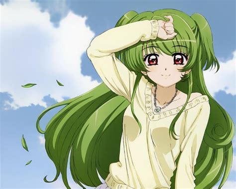 Beauty Contest R6most Beautiful Green Hair Anime Girl Poll Results Anime Fanpop