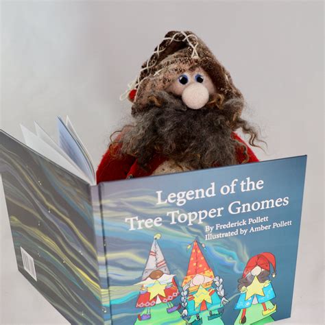 Legend of the Tree Topper Gnomes Story Book Illustrated | Etsy