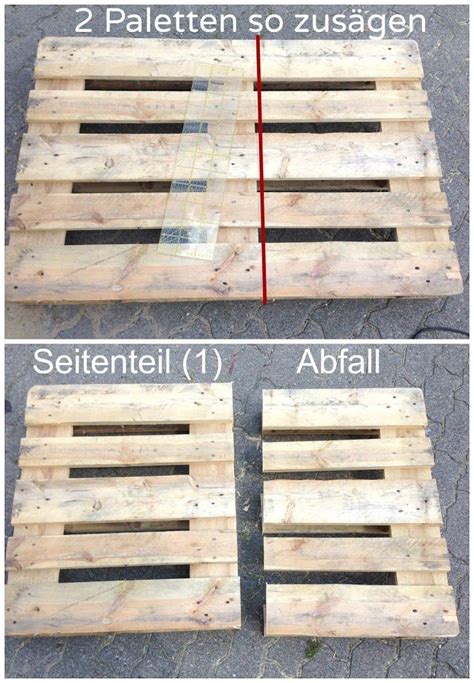 Sie dieser anleitung , wenn sie nicht wissen, wie es geht : Möbel aus Paletten bauen - Anleitung | Möbel aus paletten ...
