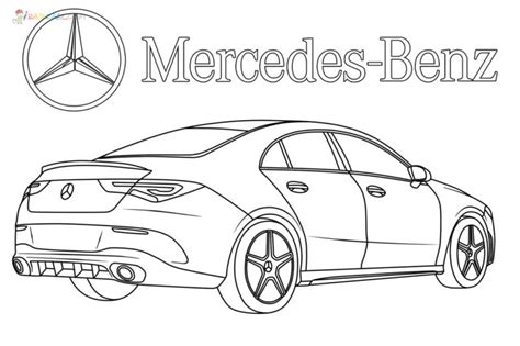 Kolorowanki Mercedes