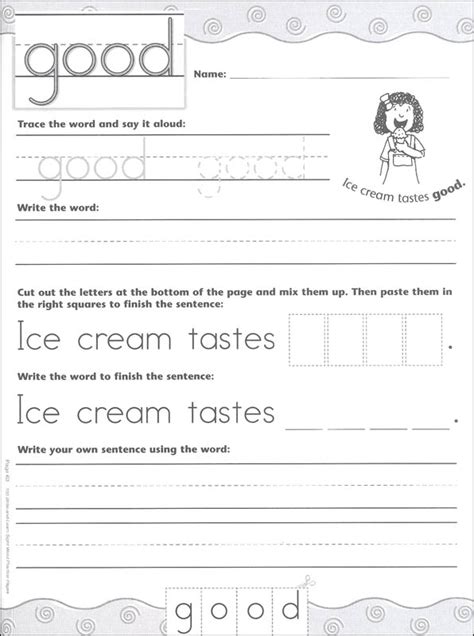 100 Write And Learn Sight Word Practice Pages Scholastic