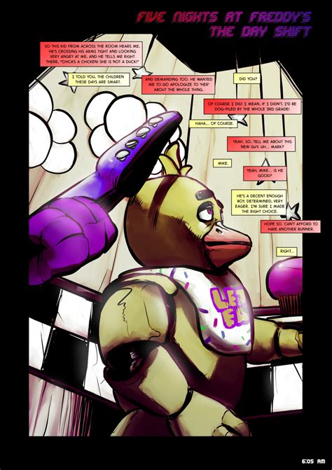 Five Nights At Freddys The Day Shift Page 01 By