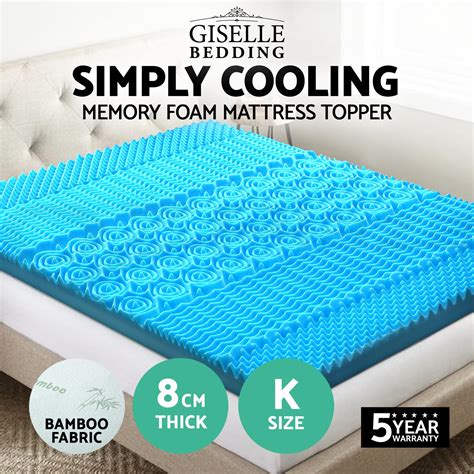 While thicker may seem better, be sure to consider the material and how you might prefer a topper that contains a cooling gel. Giselle Bedding COOL GEL Memory Foam Mattress Topper ...