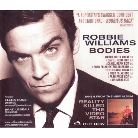 Bodies (Remixes) - Robbie Williams mp3 buy, full tracklist