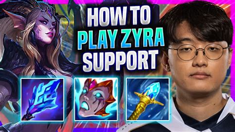 LEARN HOW TO PLAY ZYRA SUPPORT LIKE A PRO TL Corejj Plays Zyra