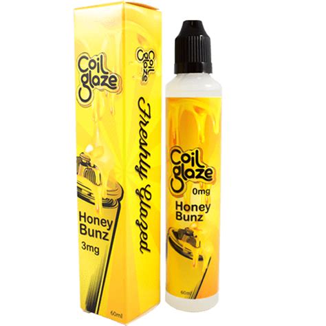 Coil Glaze Vaping Liquid Honey Bunz 3mg 60ml