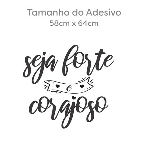 Arte Seja Forte E Corajosa
