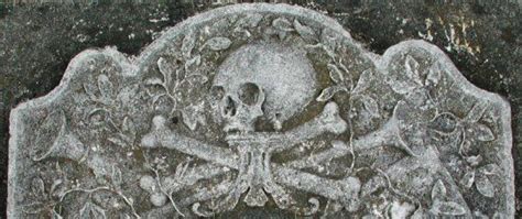 Headstone Photo Northumbria University Stone Sculpture Skull And