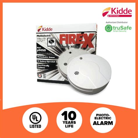 Kidde Firex Smoke Detector 10 Years Life Standalone Smoke Alarm