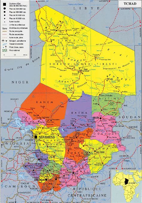 Tchad Les Annuaires Inversés
