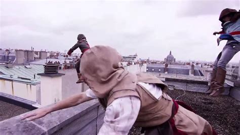 Assassin S Creed Unity Meets Parkour In Real Life O YouTube