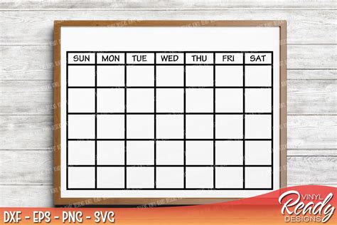 Cricut Calendar Svg Free Fogueira Molhada