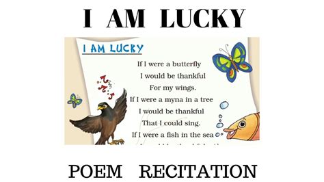 Cbse class 10 english poem here is detailed explanation of the poem along with meanings of the difficult words and literary devices used in the poem. NCERT CLASS 2 ENGLISH MARIGOLD UNIT 2 - I AM LUCKY (POEM ...