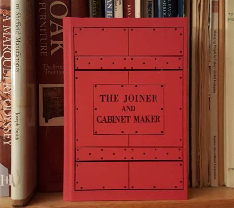 Bits of wood chips are tangled in the journeyman's curly brown hair. Joiner And Cabinet Maker