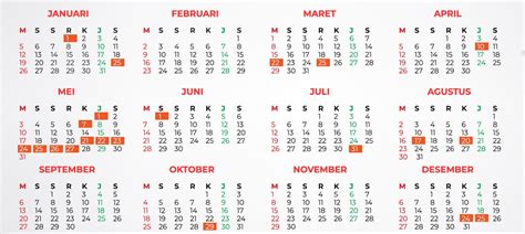 Daftar Lengkap Hari Libur Nasional 2021 Cuti Bersama Dan Tanggal Merah