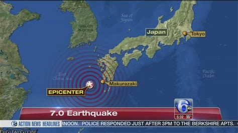 7 0 Earthquake Strikes Southwest Of Japan Tsunami Advisory Issued Usgs Says Abc7 Chicago