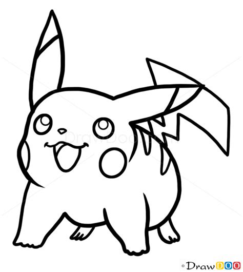 Pikachu Easy Drawing At Explore Collection Of