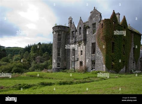 Historic Dunans Castle Glendaruel Argyll Scotland Stock Photo Alamy