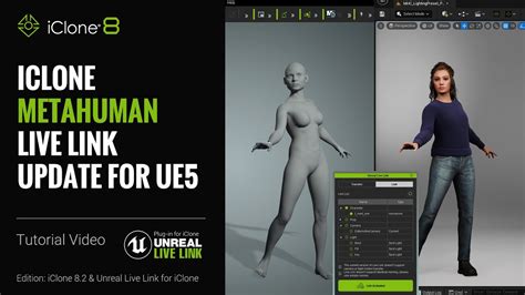 Iclone Metahuman Livelink Update For Ue5 Unreal Live Link Plug In