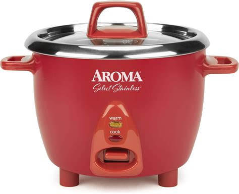 Aroma Housewares Select Stainless Rice Cooker Warmer With Uncoated