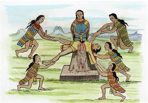 Qual O Significado Dos Sacrif Cios Humanos Praticados Pelos Astecas Askschool