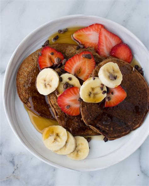 Chocolate Protein Pancakes Rvegan