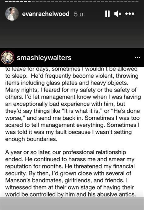 'i still have something these days ashley walters is best known as the star of drake's fave tv show top boy. Platenlabel laat Marilyn Manson vallen na beschuldigingen ...