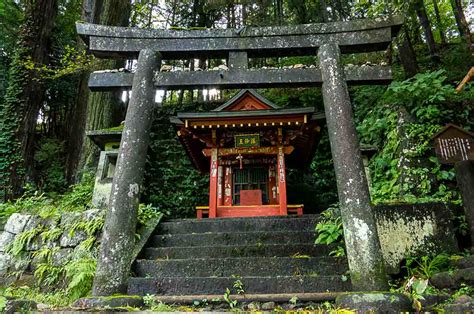 Roadside Shinto Shrine Nikko Japan Travel Past 50