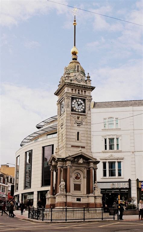 Jubilee Clock Tower On Queens Rd And North St Brighton Clock Tower